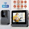 Unbranded 4.3" IPS Screen Smart Wireless WiFi Doorbell Intercom Video