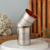 "ANCIENTIMPEX Set of 2 Stainless Steel Pure Copper Outside and