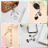 HUAAPLEGO 2Pcs Bow Keychains for Women Cute Bag Charms Heart
