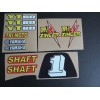 Evolution MX 1984-1985 YT60 TRI-ZINGER Red Model Complete Graphics Kit Decal Stickers ATC