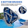 POOLAZA Pool Vacuum Head, Weighted Pool Vacuum Head with 1-1/4'',1-1/2''