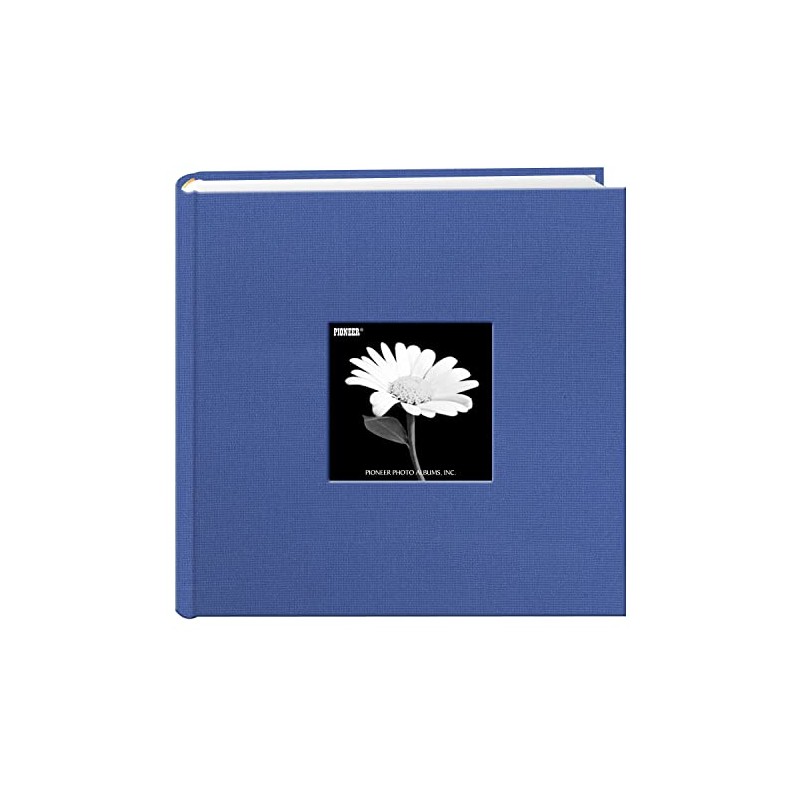 Fabric Frame Cover Photo Album 200 Pockets Hold 4x6 Photos,