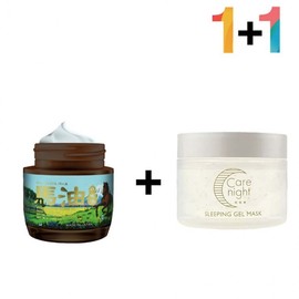 Horse oil non-sticky Hokkaido cream for 60s water glow moisturizing nutrition / 마유 끈적임없는 북해도 크림 60대 물광 보습 영양