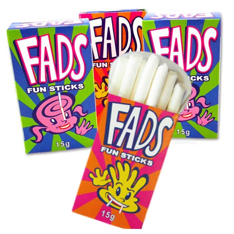 Fyna Fads Fun Sticks 15g - 12 Pack