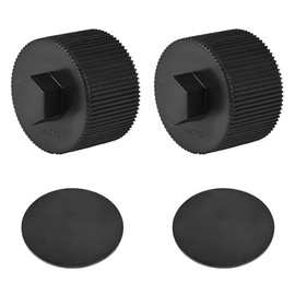 2 Pack 154712 Sand Filter Drain Cap with Gasket, Replacement for Pentair Sand Dollar Top Mount, Pentair Filter Parts, Cristal-Flo Ii Pool and Spa Aboveground Sand Filter Models Parts Sd 35, Sd 40