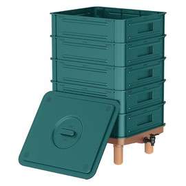 GelinRedcap T006 Worm Composter (Green) 85L