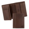 camel active Bilbao Men's RFID Portrait Leather Wallet, Medium, Cognac,