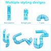 8PCS Hamster Tunnel Tube DIY Assorted Toy Transparent Adventure Pipe