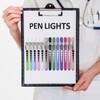 CAVN Pen Light with Pupil Gauge LED Penlight for Nurses
