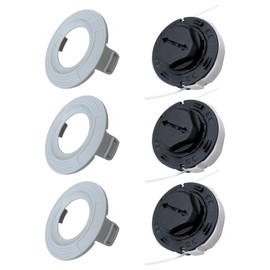 3-Pack Replacement Spool with Base Cover for Stihl Autocut C3-2 Trimmer Head Fitsfor Stihl FSA57 Weed Eater String Trimmer Replaces 4009 710 4304 by BLUE ELF