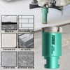FACHLICH Diamond Core Drill Bit 2pcs 4/5" 20mm Tile Hole