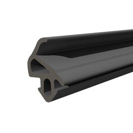 DQ-PP Window Seal, Black, 20 Metres, S-1559 Aluplast, PVC Window, Rubber Seal, Sealing Tape, Plastic Window Seals, Aluminium Profile Seal, Door Seal
