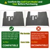Cartalia Golf Cart Floor Liner Mat 8mm Thick Rubber Full