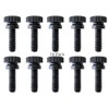 Nylon Thumb Screws, 1/4"-20 Thread (10, Black, 1/2")