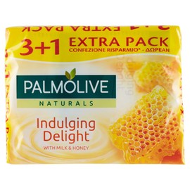 Palmolive Sap Poker Latt Miele 4 x 90g