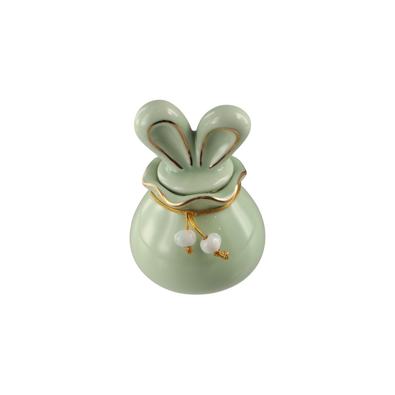 Leadigol Ceramic Jar Porcelain Tea Jar Food Storge Canister Dry