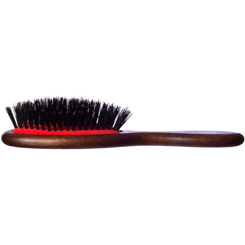 l'artisan BROSSIER, 1 x Small Wooden Hair Brush Natural Bristle