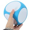 STOBOK Writable Solid Dice Blank Wipeable Large DIY Learning Supplies
