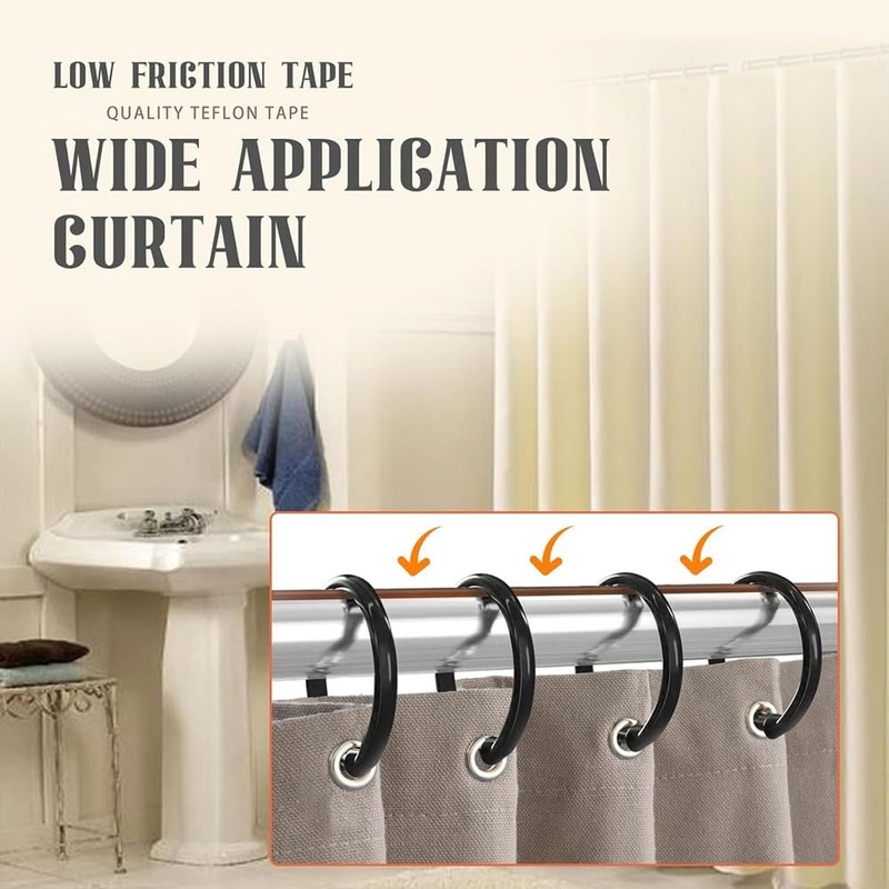 1 Roll 1 Inch X 33 Feet Low Friction Tape,