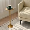SwallowLiving Modern Side Table, 9 x 9 x 23.23, Antique