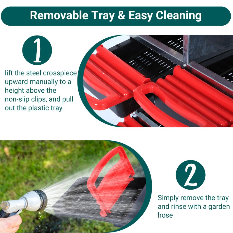 6 Hole Nesting Boxes for Chickens Chicken Coop Laying Box