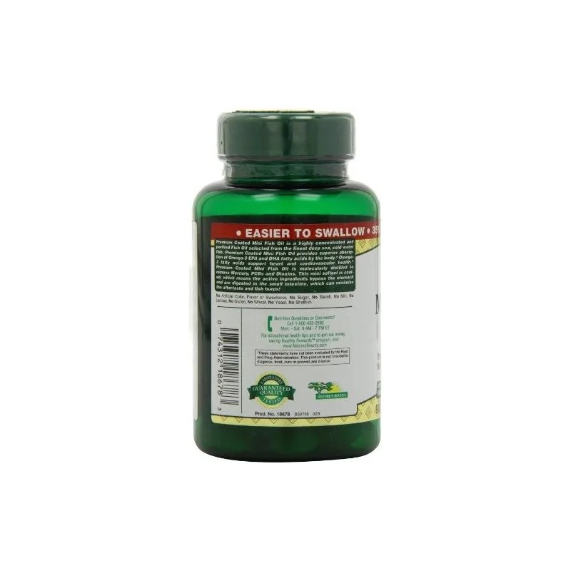 Obsequio De La Naturaleza Aceite De Pescado 1290 Mg, 90