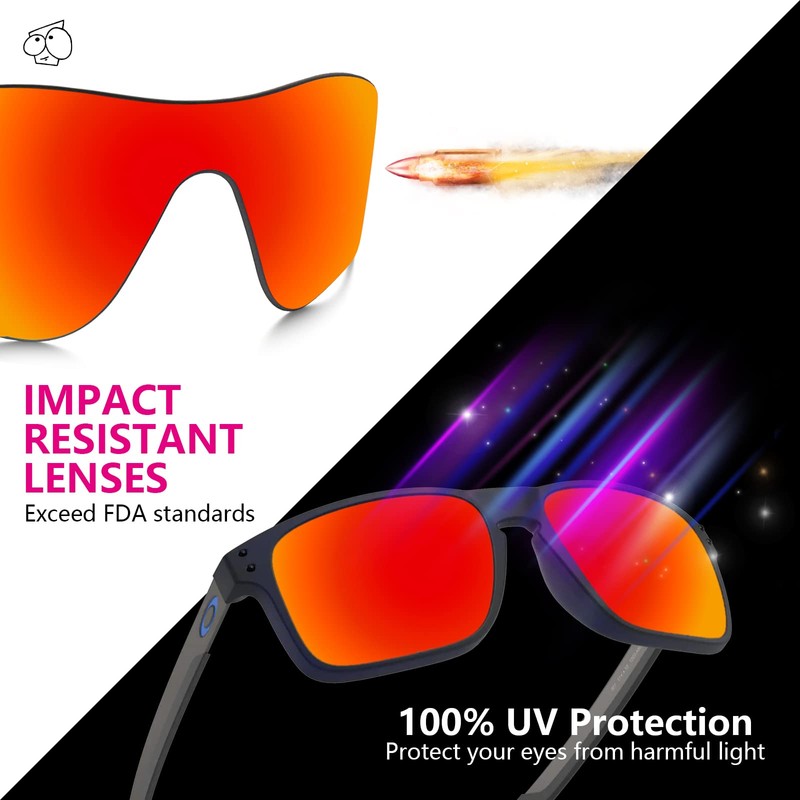 EZReplace Replacement Lenses for Oakley M2 Frame OO9212 Sunglasses (Polarized