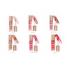 Set 12 Gloss Thirsty Pout Italia Deluxe + 12 Delineador