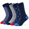Men’s Dress Socks for Business & Daily Wear – 5-Pair
