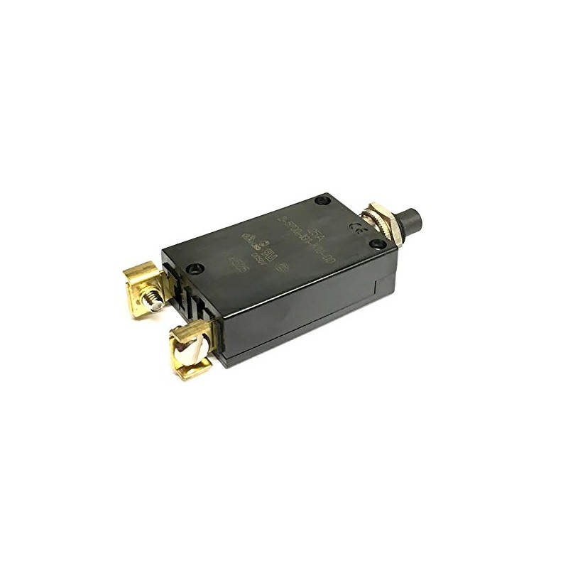 E-T-A Circuit Protection and Control 2-5700-IG1-K10-DD-25A, Circuit Breaker; Therm; Push;