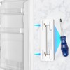 Anakel Home Universal Adjustable Fridge Freezer Door Handle 9-17cm Between