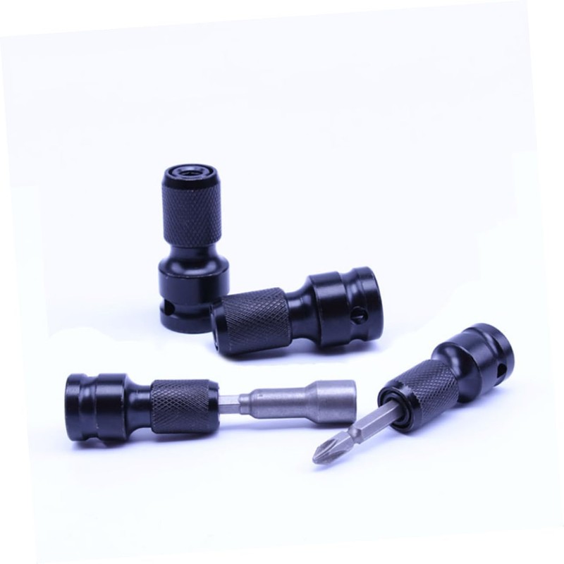 TEHAUX 1/2' to 1/4' Drill Converter Impact Driver Chuck Adapter