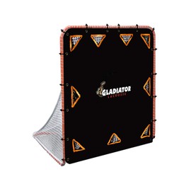 Gladiator Lacrosse Goal Target Shooter Advanced Level, Multipocket, 9-Pocket Advanced Lacrosse Target Black Multi, Fits all standard sized lacrosse goals 6′ x 6′