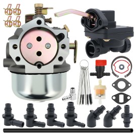 52-053-09 52-053-18 52-053-28 Carburetor forKohler Magnum M18, M20, KT17, KT18, KT19, MV18, MV20 K-Twin Engines with Fuel Pump