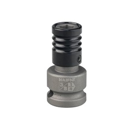 KAIFNT K352-006 3/8-inch Drive to 1/4-inch Hex Bit Holder Socket, 3/8"DR to 1/4"H Quick Change Impact Adapter