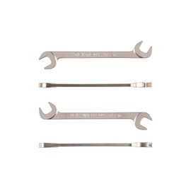 TEKTON 11/32 Inch Angle Head Open End Wrench | WAE83209 | Made in USA