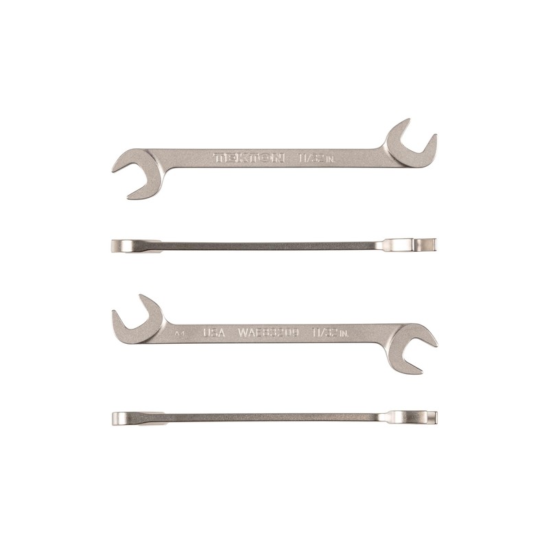 TEKTON 11/32 Inch Angle Head Open End Wrench | WAE83209