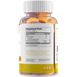 Zahler Yummy Kids Calcium Gummies - Kids Calcium Vitamin D Gummies - Non-GMO Gluten Free 250mg Calcium Supplement with Vitamin D3 - Support Strong Bones & Teeth in Toddlers and Children (60 Count)