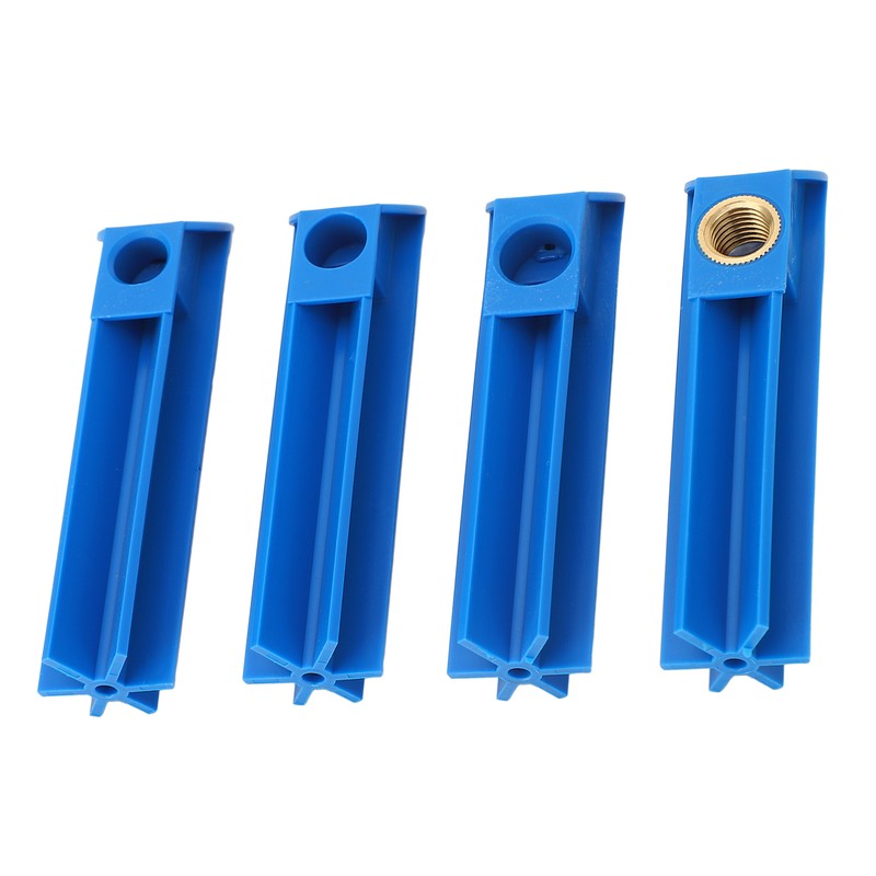 4PCS Fuel Injector Nozzle Flush Cleaner Adapter Universal Cleaning Tool