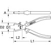 KS Tools 115.1014 ERGOTORQUE wire stripper, 180mm