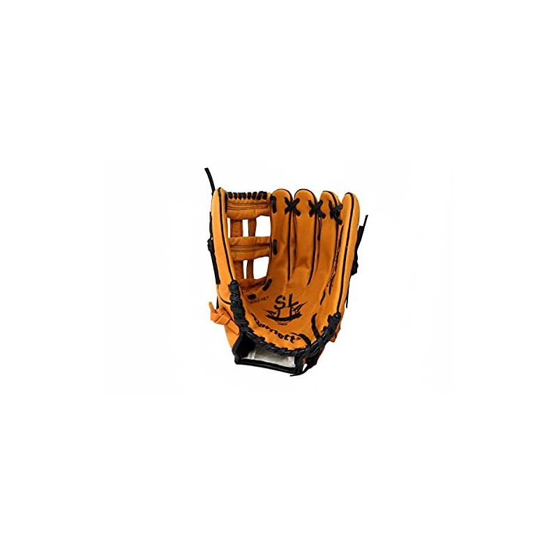 BARNETT SL-127 REG Leather baseball glove, outfield, size 12.7'', brown