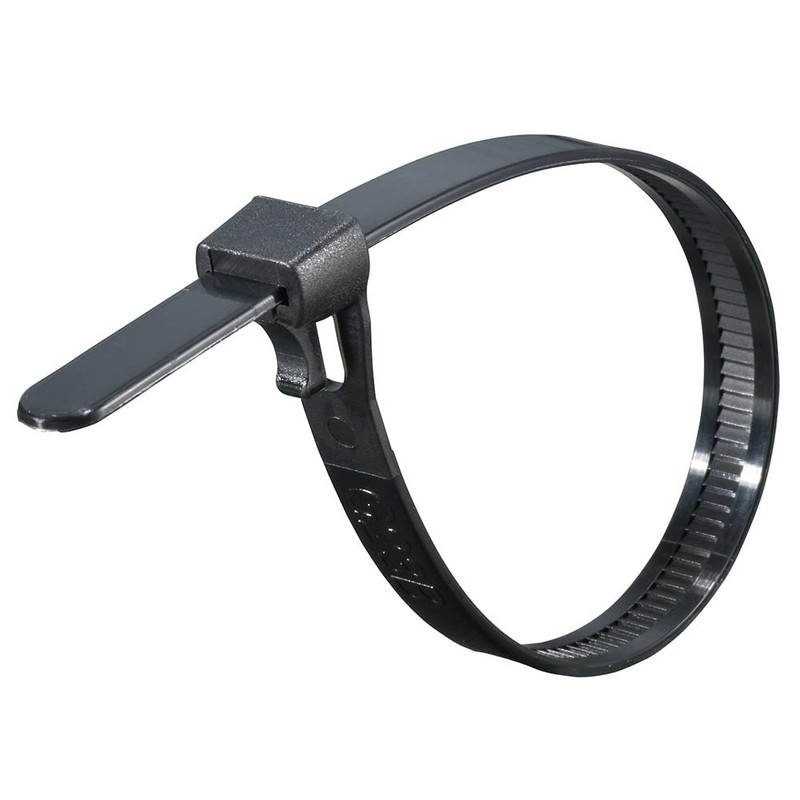 Ohm Electric RPT-200W30BK 09-1258 OHM Cable Ties, Repeat Ties, Reusable,