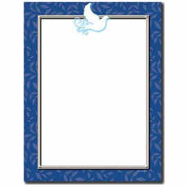 Peace Dove Letterhead Laser & Inkjet Printer Paper, 100pk