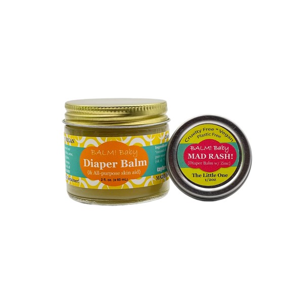 BALM! Baby DIAPER RASH COMBO - Natural Diaper Rash Balm