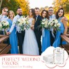 Fumete 100 Pack Wedding Favor Seed Packets Let Love Grow