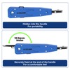 VCELINK Punch Down Tool, Ethernet Krone Tool for RJ45 Socket