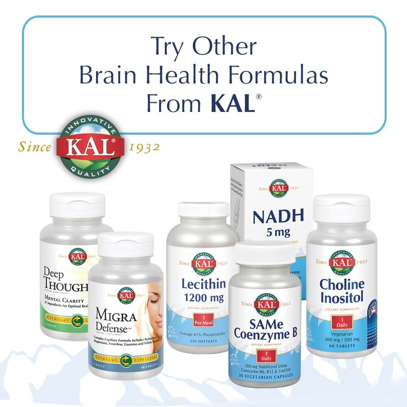 KAL Choline Tablets, 250 mg, 100 Count