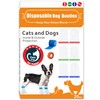 22Pcs Disposable Dog Boots, Cat & Dog Foot Towel, Adjustable
