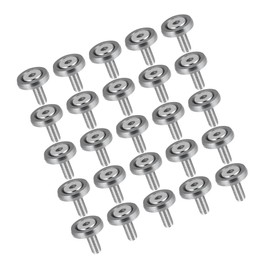 Partuto Car Bumper Fender Washer Bolt Engine Bay Dress Up Kit Gray Replacement