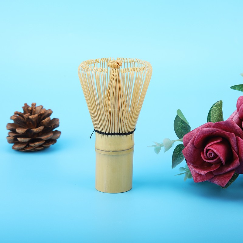 Traditional Long Handle Matcha Tea Whisk Chasen Brush Tool for
